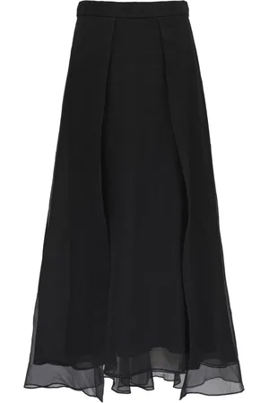 Brunello Cucinelli Silk maxi skirt