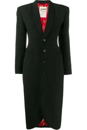 Jean Paul Gaultier Petal-shaped midi coat