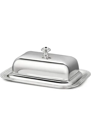 Christofle Albi butter dish
