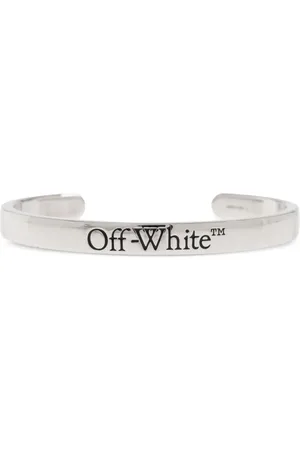 OFF-WHITE Engraved cuff bracelet
