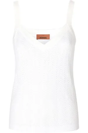 Missoni Zigzag-woven tank top