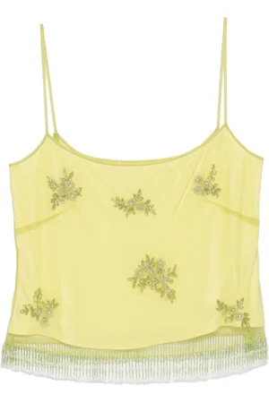 BLUMARINE Bead-tassel top