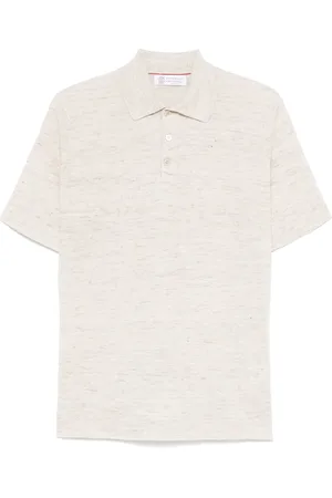 Brunello Cucinelli Fine-knit polo shirt