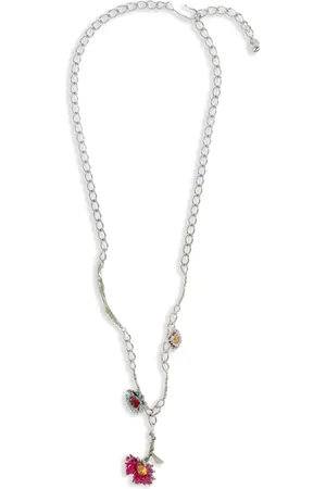 Marni Flower-charm necklace