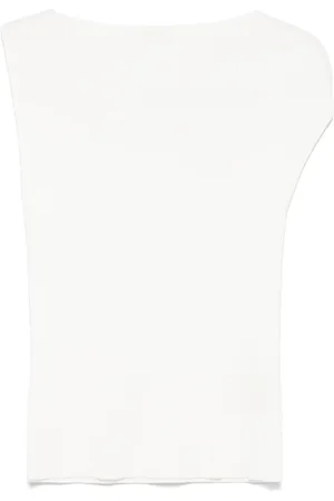 St Agni Asymmetric-neck top