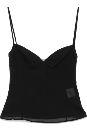 St Agni Sweetheart-neck tank top