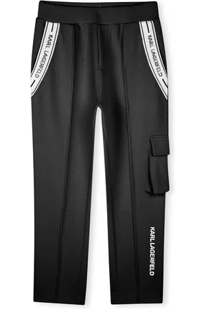 Karl Lagerfeld Logo-embroidered track pants