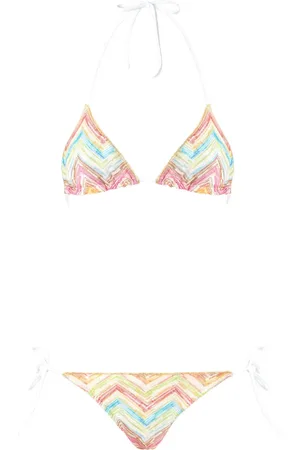 Missoni Zigzag-knit bikini set