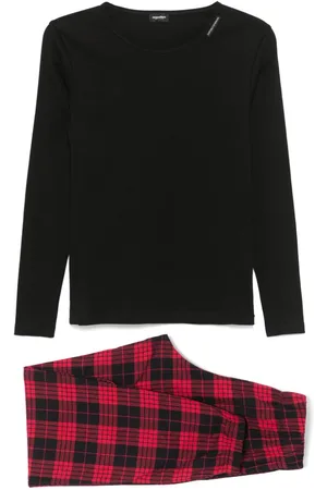Emporio Armani Tartan-check pajamas