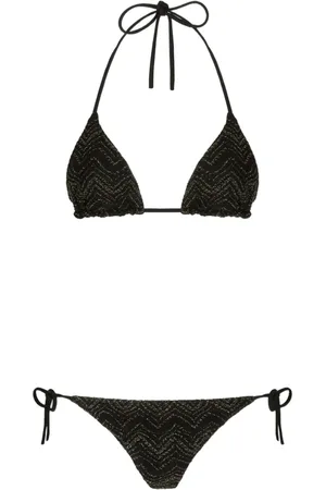 Missoni Zigzag-knit bikini set
