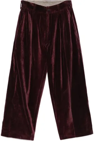 ZIGGY CHEN Velvet trousers