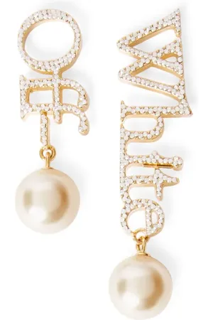OFF-WHITE Logo earrings