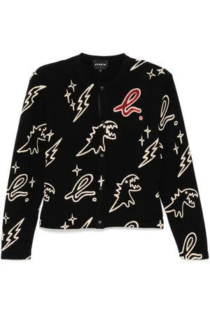AGNÈS B. Aop Dino cardigan