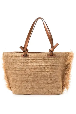 Lenny Niemeyer Woven raffia tote bag