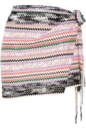 Missoni Zigzag-woven pareo