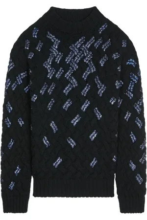 DRIES VAN NOTEN Sequin-embellished sweater