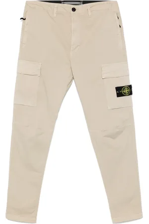 Stone Island Compass-badge tapered trousers