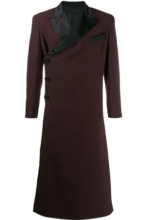 Jean Paul Gaultier Off-centre toggle fastening long coat
