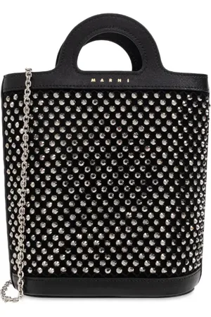 Marni Crystal-embellished tote bag