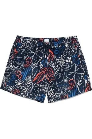Paul Smith Floral-print swim shorts