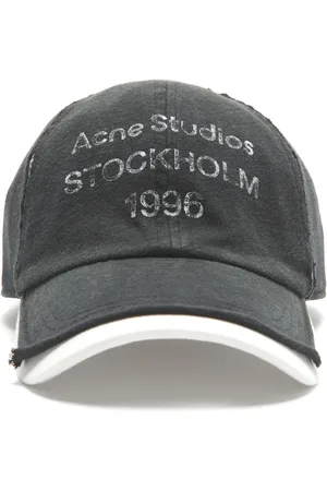 Acne Studios Logo-stamp baseball cap
