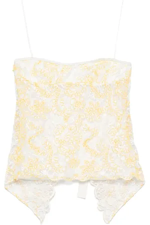 CHRISTOPHER ESBER Lace camisole top