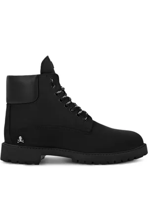Philipp Plein Logo-plaque boots