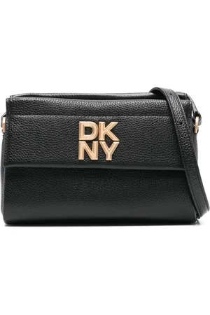 DKNY Logo-lettering cross body bag