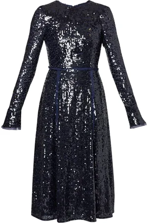 Erdem Sequin-embellished midi dress