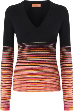 Missoni D??grad??-effect cashmere sweater
