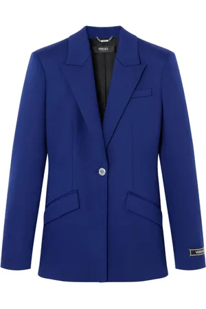 VERSACE DV single-breasted blazer