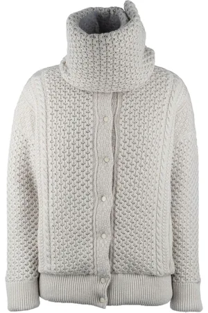 Fabiana Filippi Knitted bomber jacket