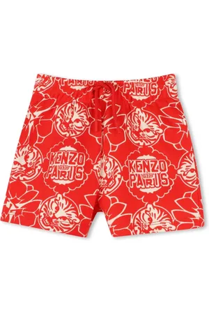 Kenzo All-over logo bermuda shorts