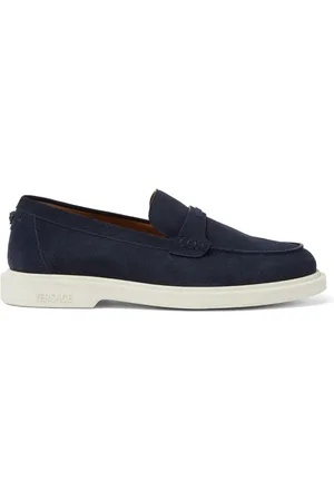 VERSACE Logo-plaque loafers
