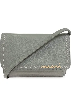 Marni Logo-embroidered shoulder bag