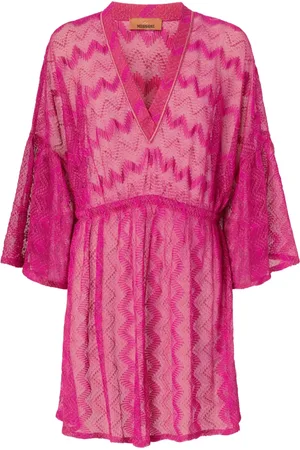 Missoni Zigzag-woven mini dress