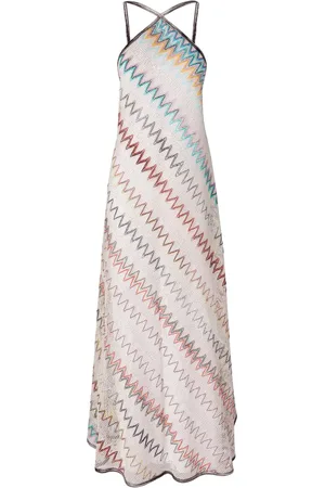 Missoni Zigzag-woven maxi dress