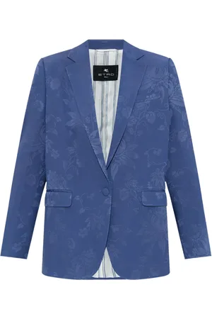 Etro Floral-jacquard blazer