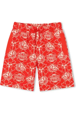Kenzo Graphic-print Bermuda shorts