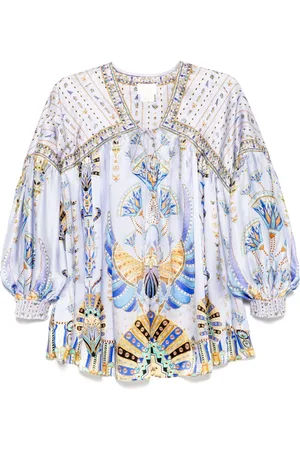 Camilla Blouson blouse