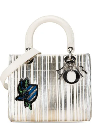 Dior 2016 Medium Embellished Lady Dior satchel