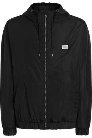 Dolce & Gabbana Logo-plaque bomber jacket