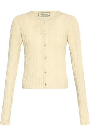 BLUMARINE Cable-knit cardigan