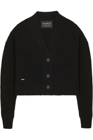 Alanui Cashmere-cotton cardi-coat