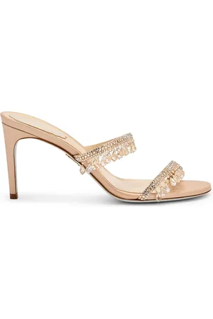 RENE CAOVILLA 80mm Chandelier mules