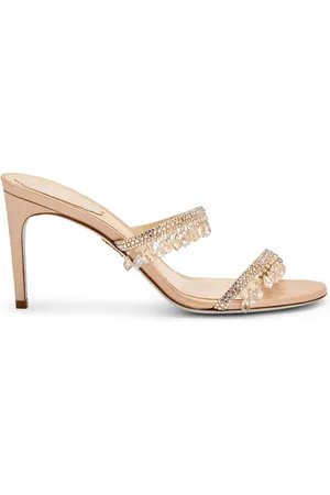 RENE CAOVILLA 80mm Chandelier mules