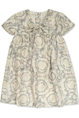 VERSACE Barocco-print dress