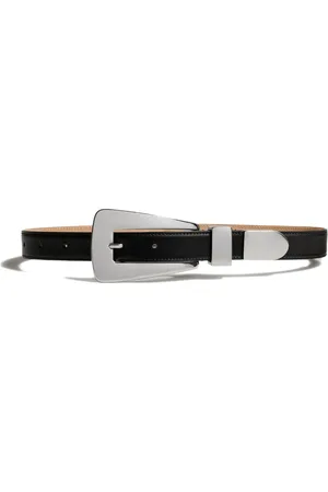 Khaite Buckle leather belt