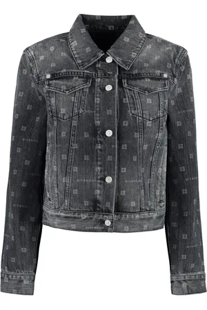 Givenchy Monogram-pattern denim jacket