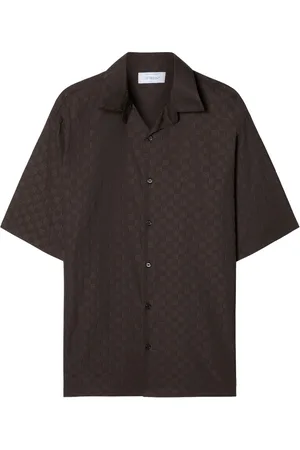 OFF-WHITE Damier Cot-jacquard shirt
